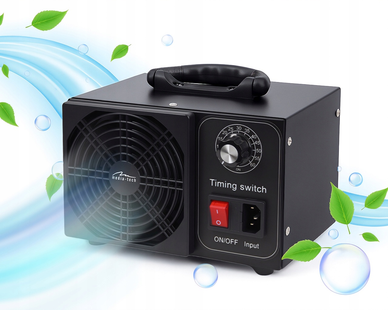 Efektywność ozonowania: 60000 mg/h