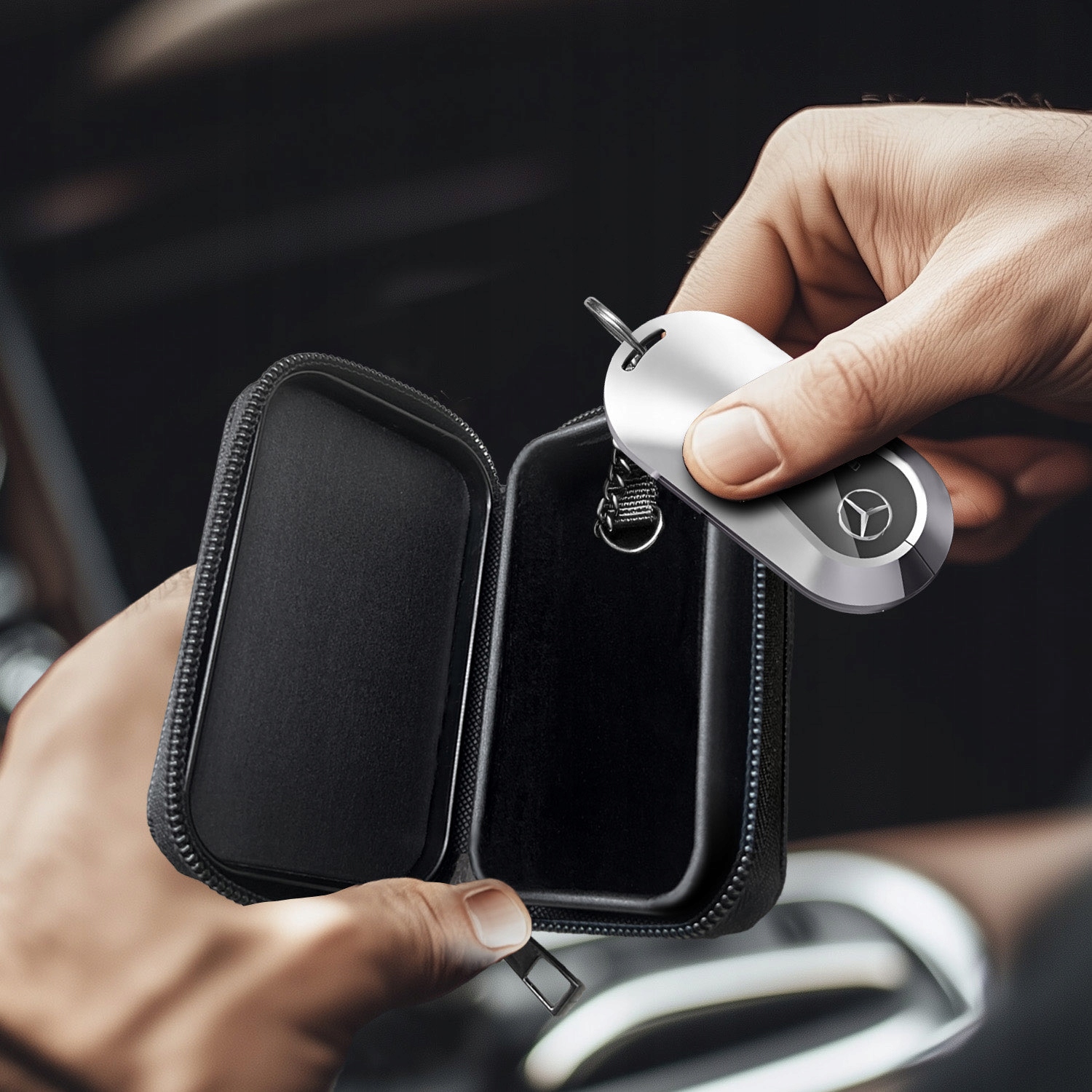 Dodatkowe bezpieczeństwo dzięki łańcuszkowi