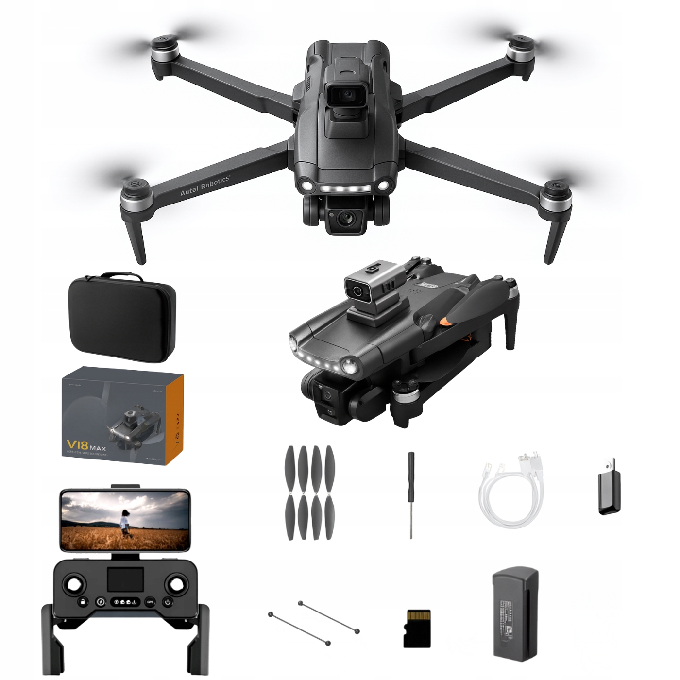 Dron z kamerą WIFI 5G GPS – Odkryj nową jakość filmowania z powietrza