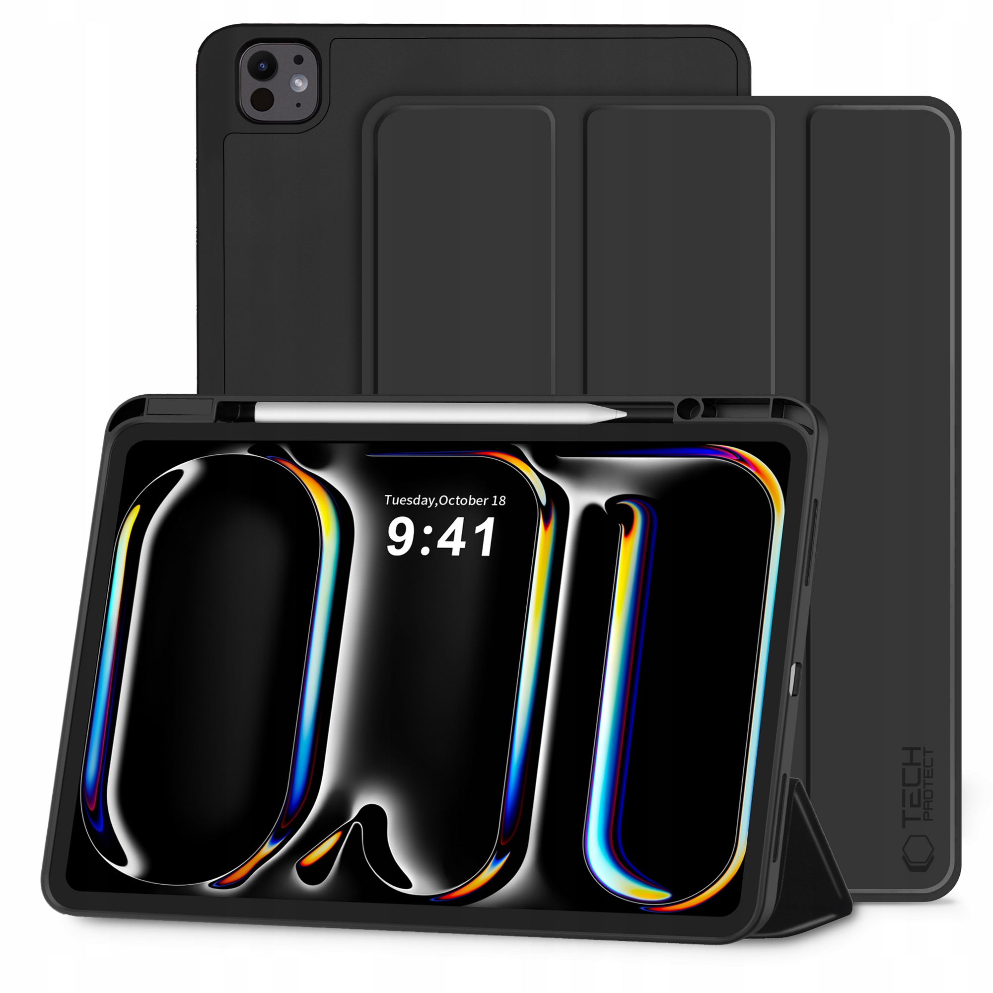 TECH-PROTECT SC PEN IPAD PRO 13” 7 / 8 / 2024-2025 BLACK – Doskonała ochrona dla Twojego iPada