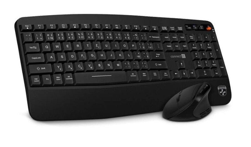 CONNECT IT Zestaw Klawiatura+mysz FOR HEALTH Combo – rozwiązanie dla Twojego biura
