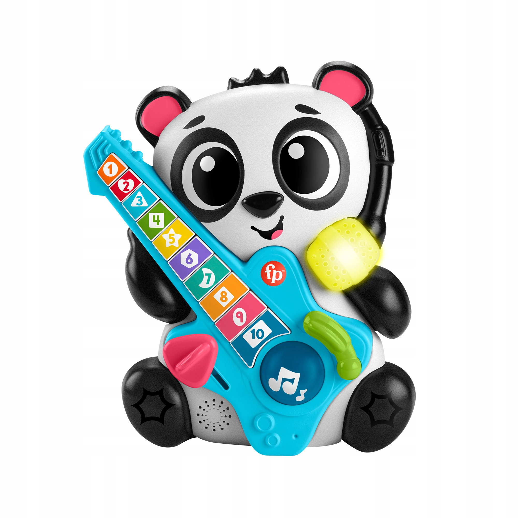 Fisher-Price Link Squad Panda Liczenie i Kształty – Interaktywna zabawka edukacyjna dla maluchów