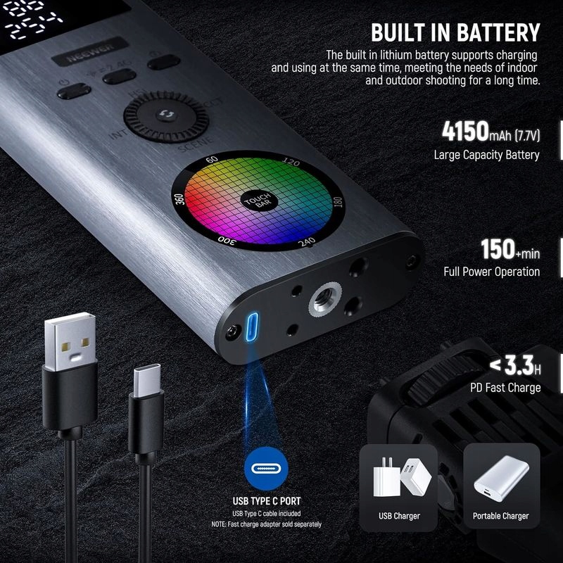 Wydajny akumulator litowo-jonowy 4150 mAh