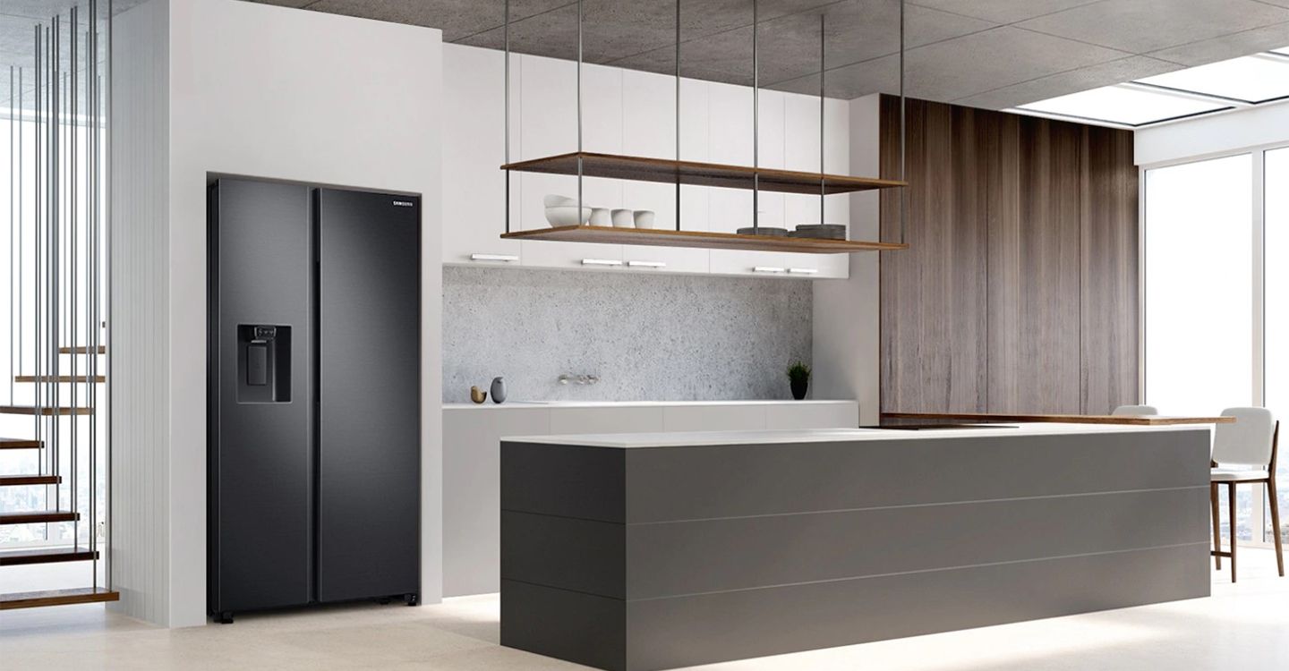 Side By Side Samsung RS67A8811B1/EF, H 178 cm, 652 L, NoFrost, Clasa energetica E, Gri 4 Unknown Image