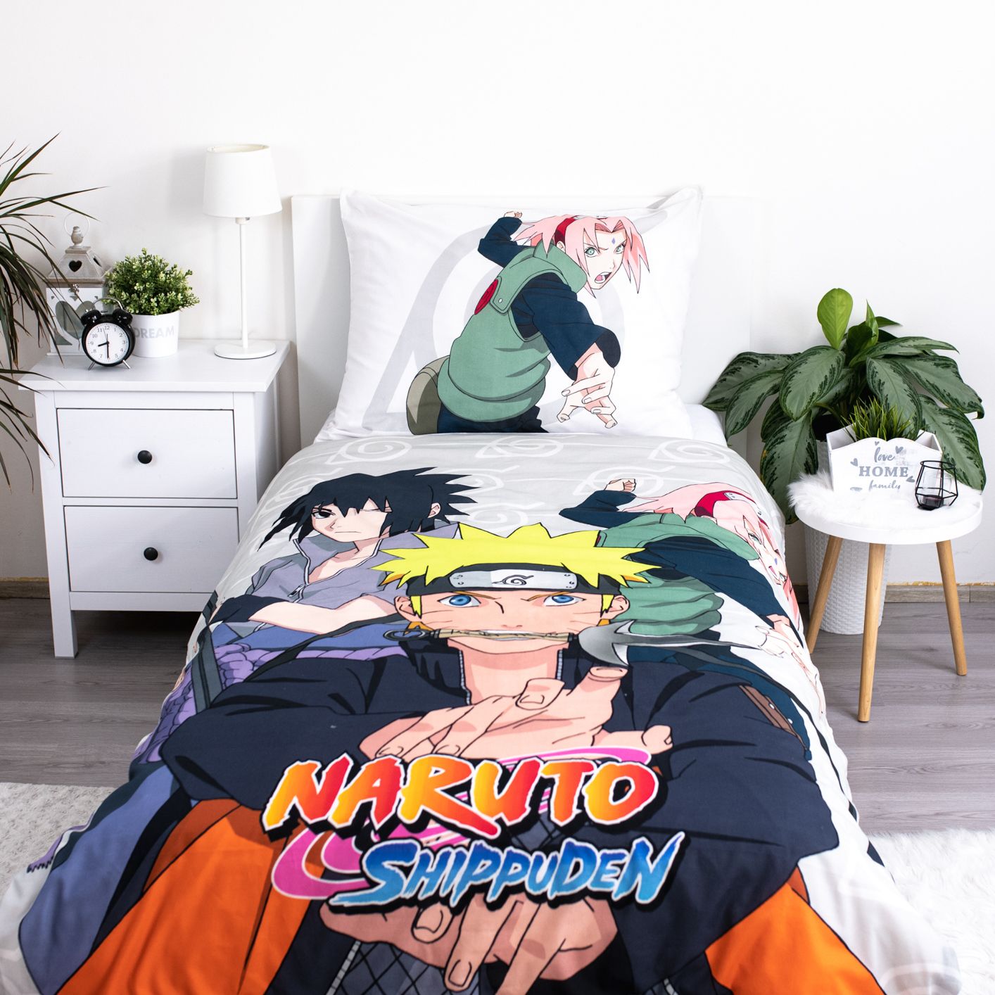 Vaikiškas patalynės komplektas Naruto – Kolorowy i komfortowy sen dla Twojego dziecka