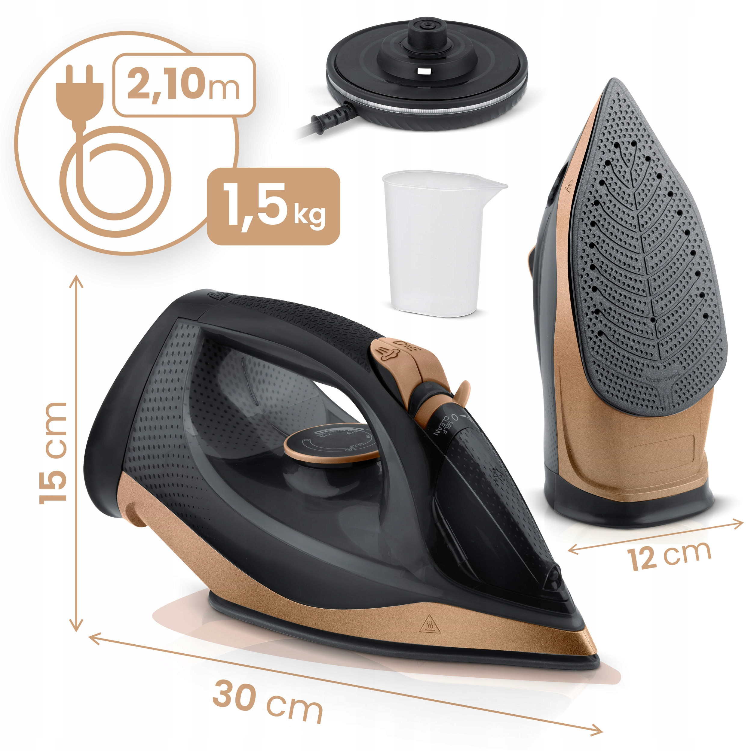 Ceramiczna stopa z mikrokanalikami – Szybsze i skuteczniejsze prasowanie