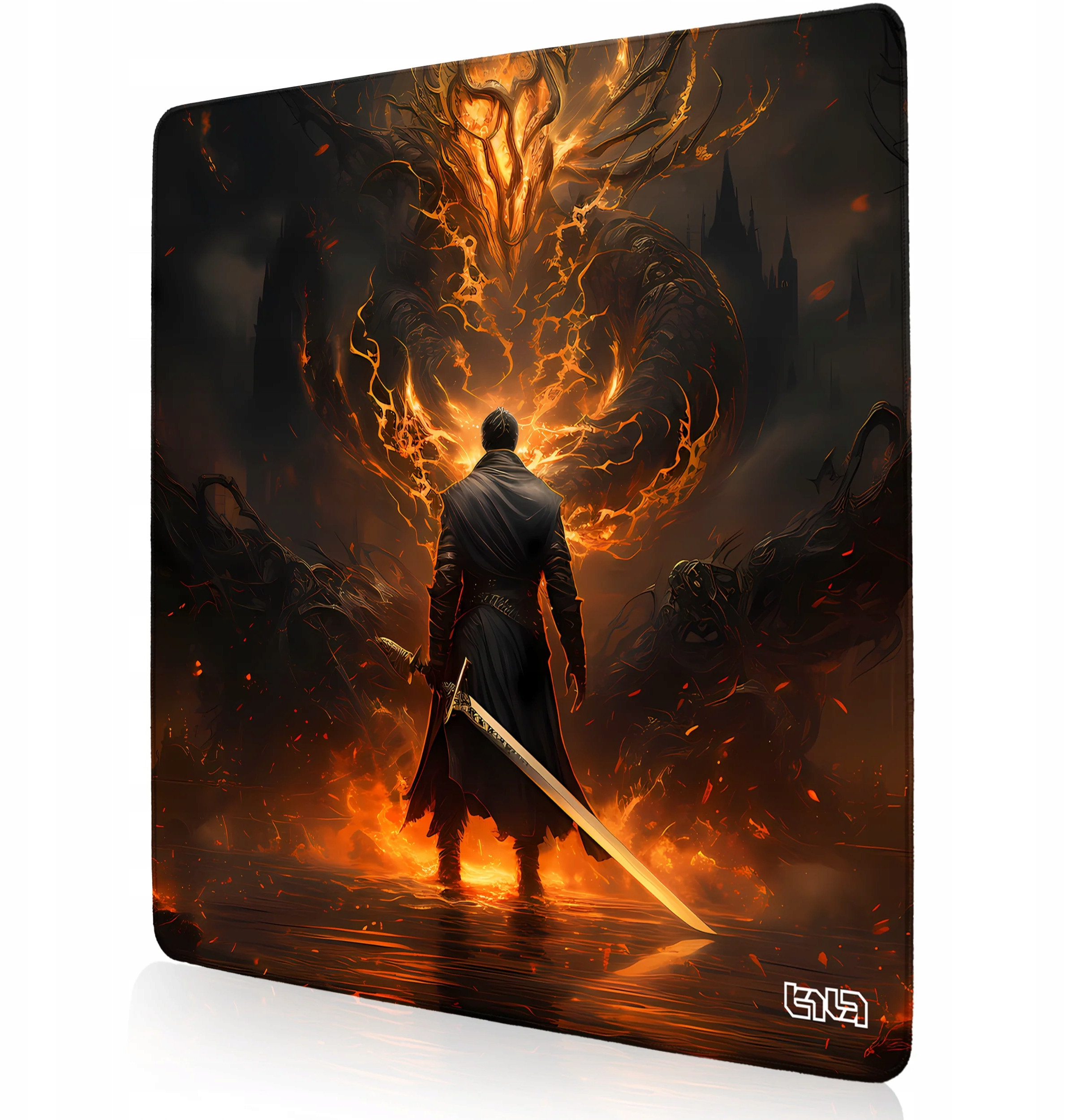 Podkładka pod Mysz Myszkę Starcie z Ognistym 30x30 TILT – Idealny wybór dla gracza