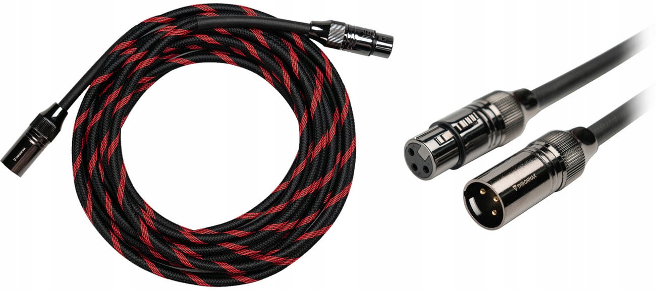 Wysoka jakość dźwięku dzięki kablowi XLR