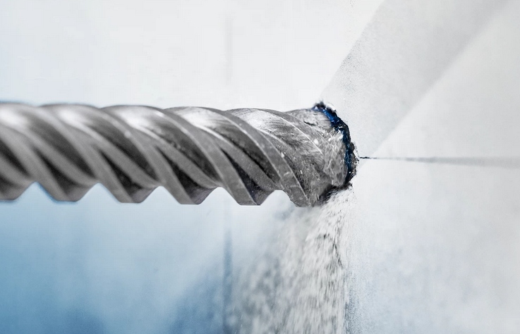 Doskonała wydajność podczas wiercenia w żelbetonie