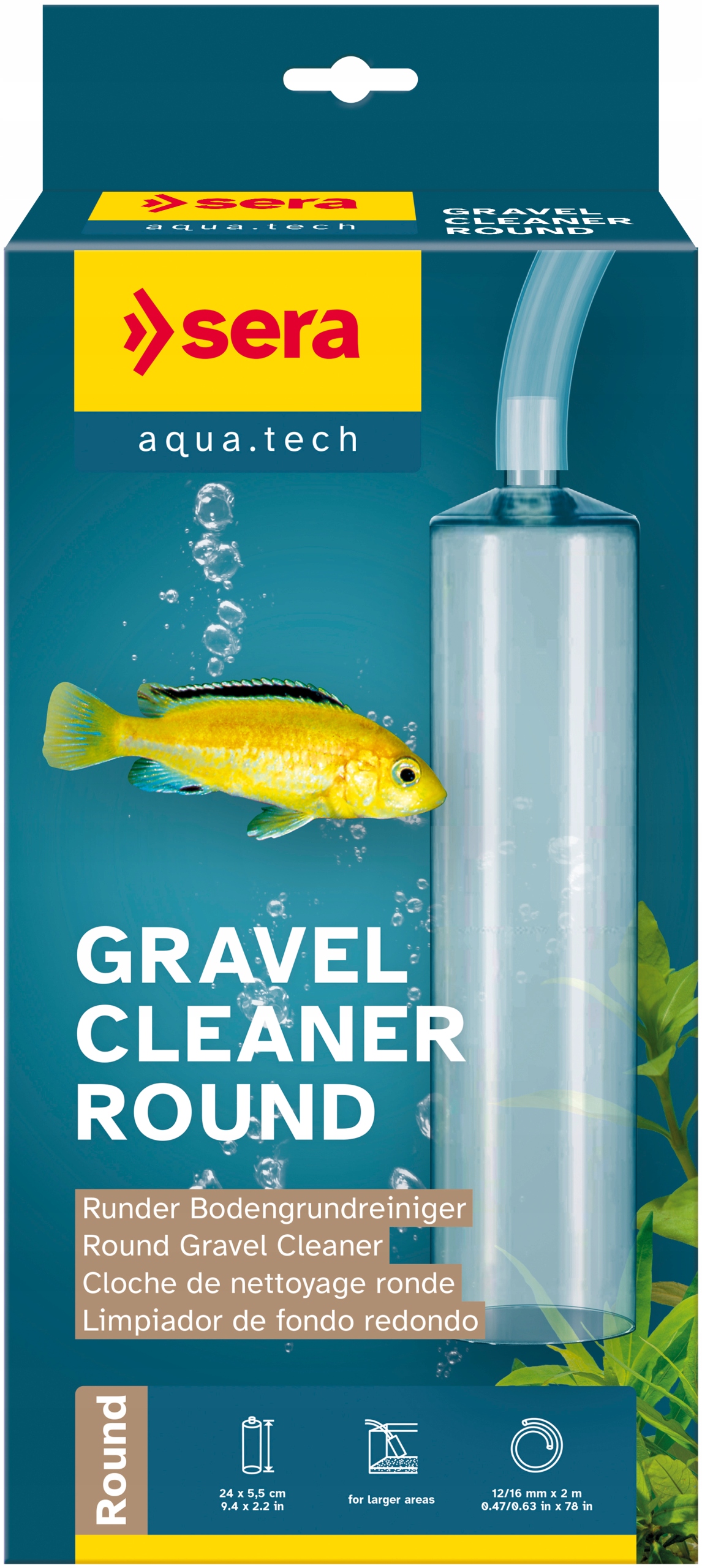 Odmulacz Gravel Cleaner Round – Idealne rozwiązanie do czyszczenia akwarium