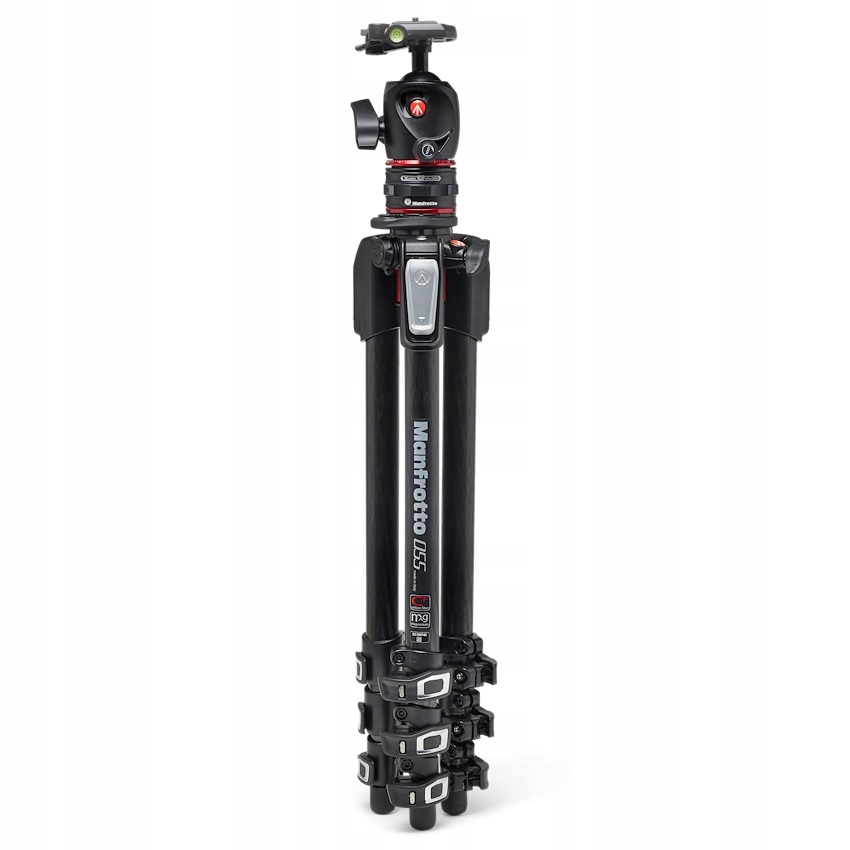 Statyw Manfrotto 055 Carbon 4s + BHQ2 + MOVE – Profesjonalna stabilność i wszechstronność