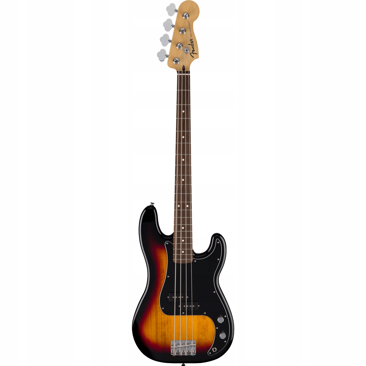 Fender Standard Precision Bass sahkobasso, 3-Color Sunburst – Klasyka w nowoczesnym wydaniu
