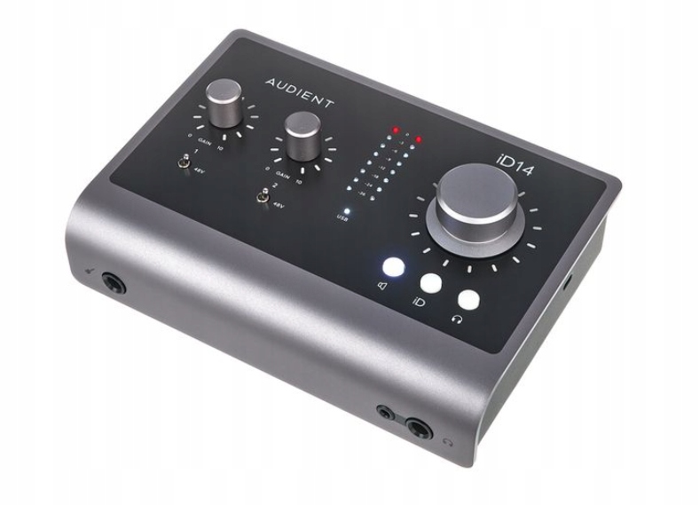 Interfejs audio Audient iD14 MKII – Wysoka jakość przetwarzania dźwięku