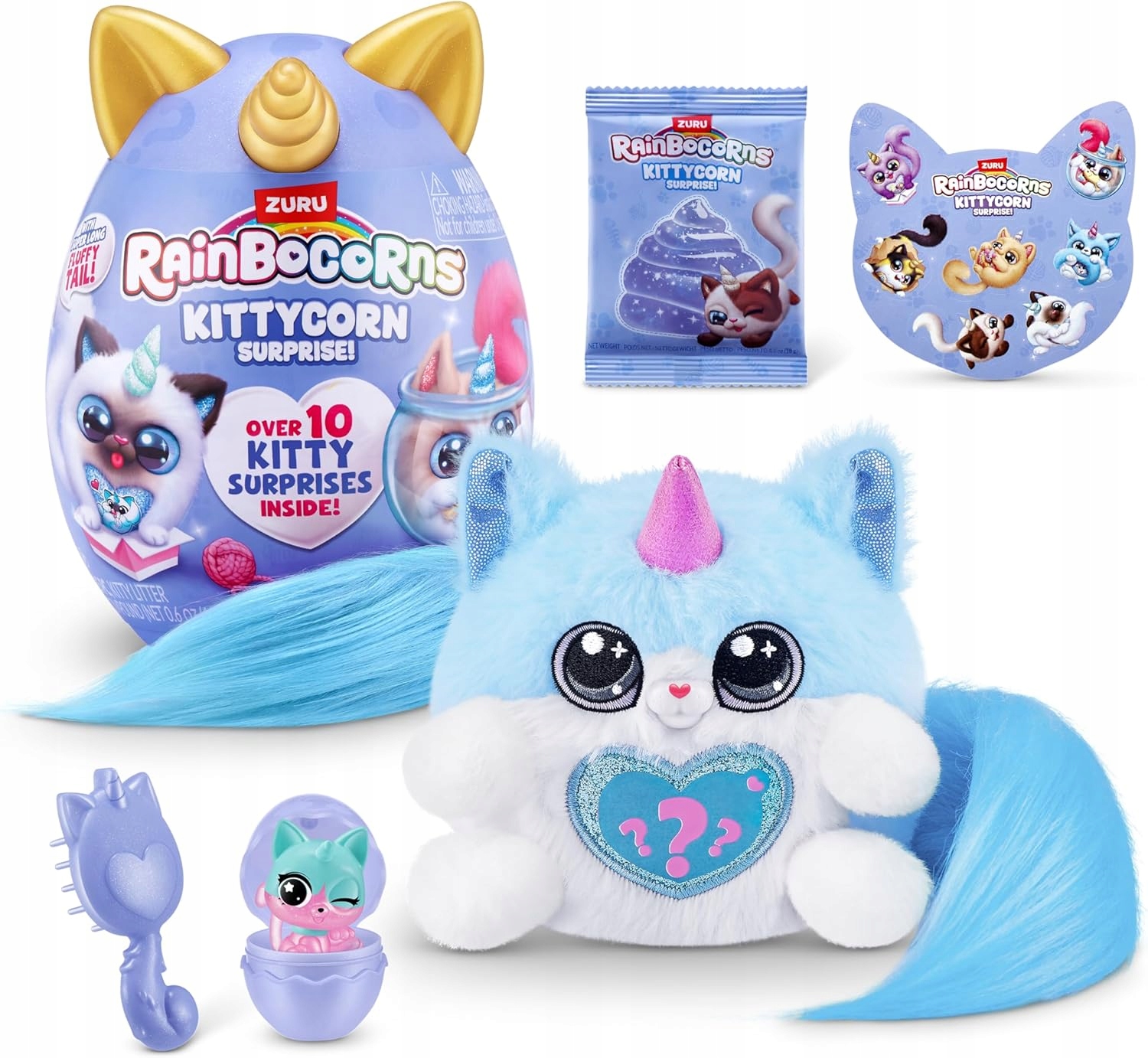 Zuru Rainbocorns Kittycorn Surprise S9 - surprise plush - Morele.net