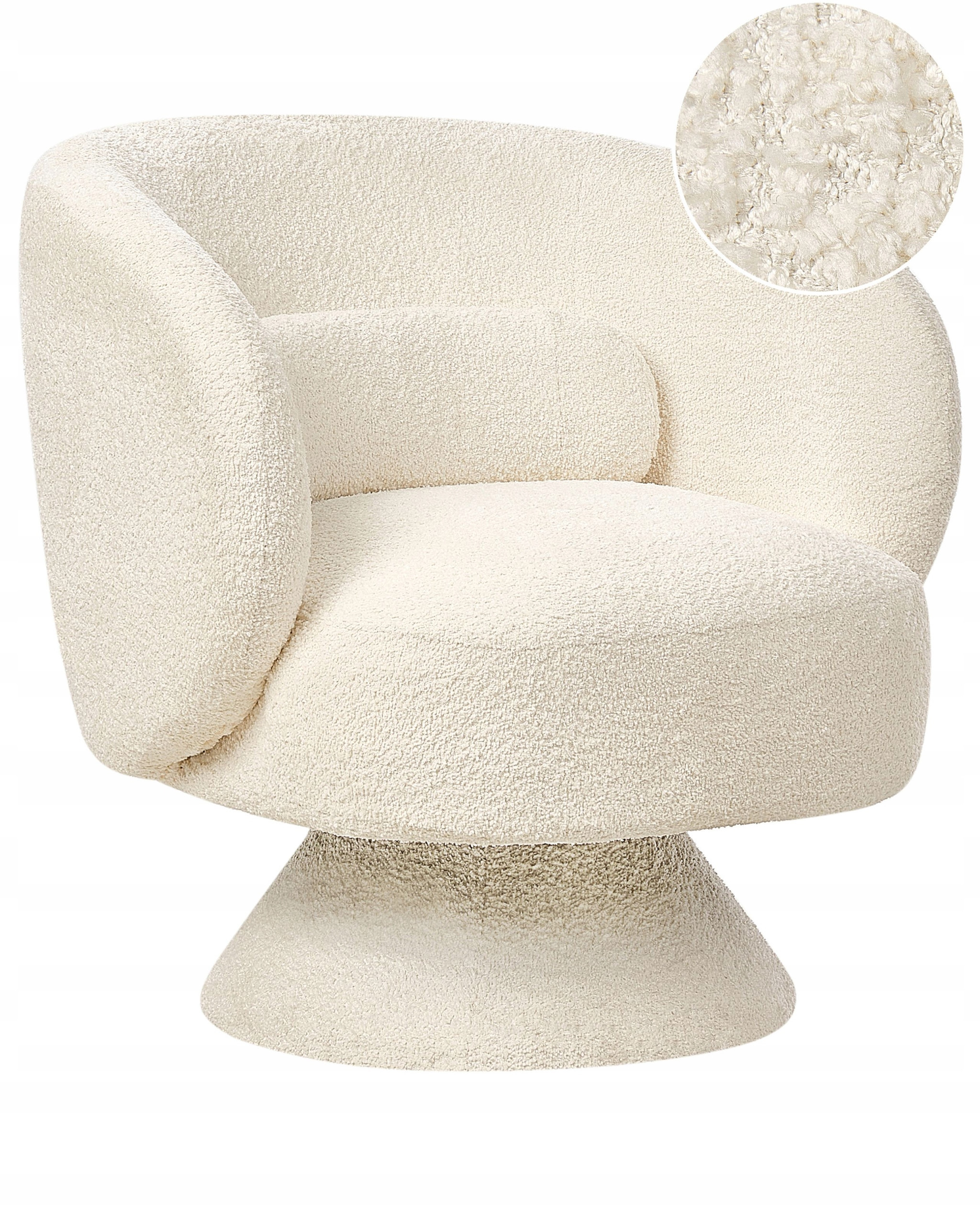 Przytulny wygląd z zaokrąglonym oparciem