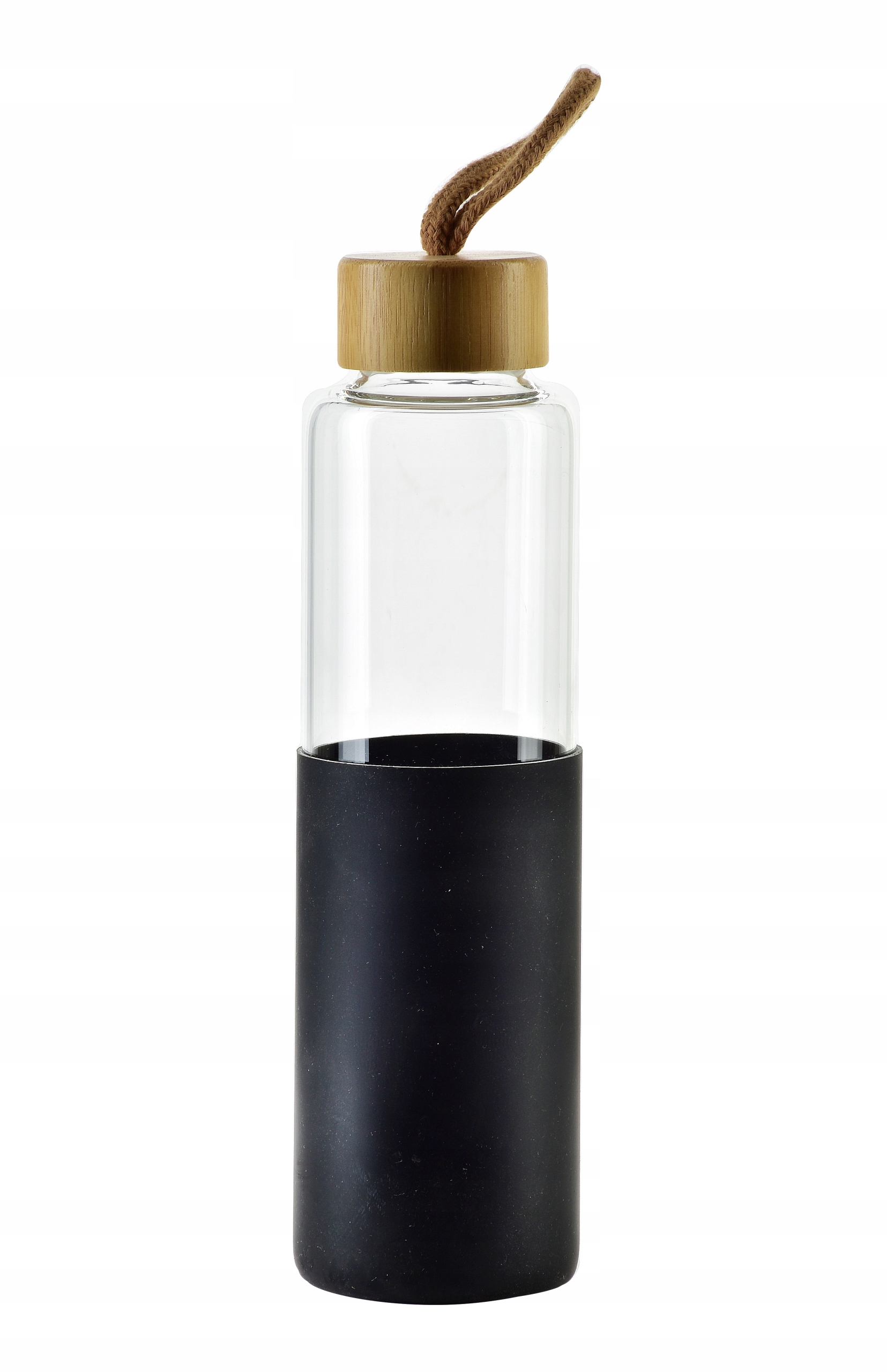 Butelka na wodę szklana z silikonowym pokrowcem 600 ml – Idealny wybór na co dzień