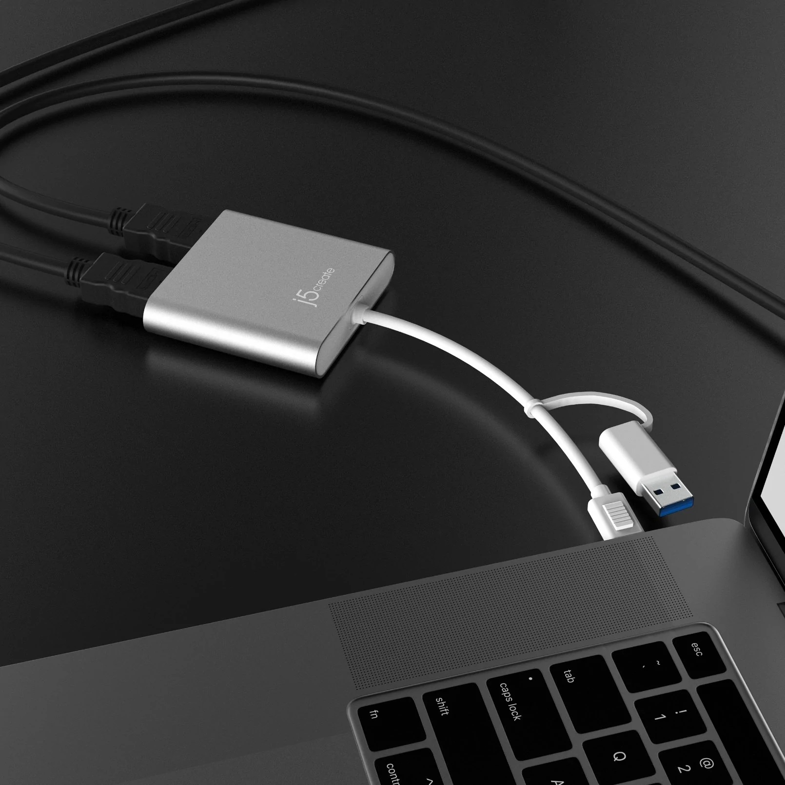 Wbudowany przewód USB i jego długość