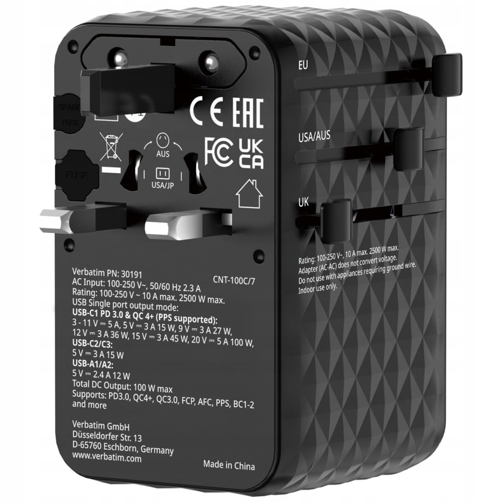 Uniwersalna kompatybilność z różnymi standardami zasilania