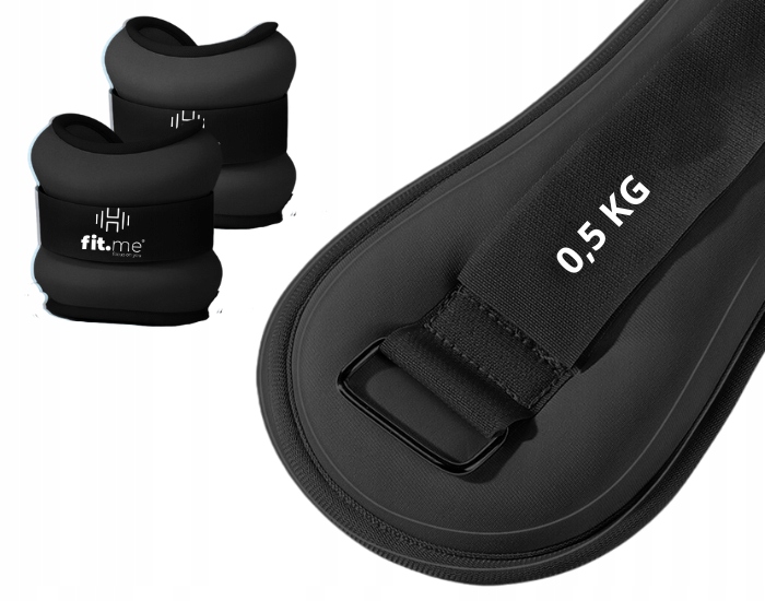 Zestaw 2 Obciążników Na Kostki Nadgarstki Fit.me 2x0,5kg – Idealne wsparcie w treningu