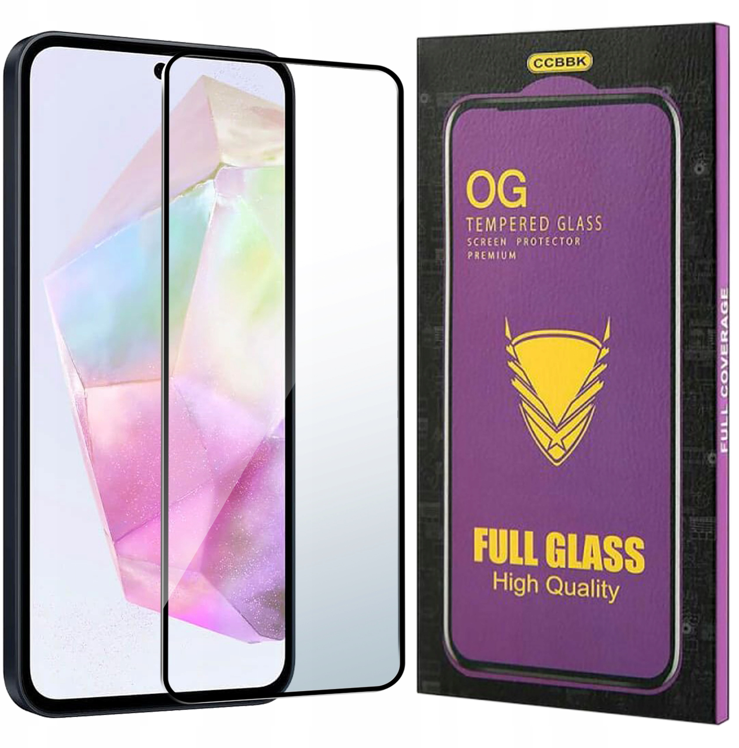 Szkło HARTOWANE 5D do Samsung Galaxy A35 5G – Pełna ochrona ekranu