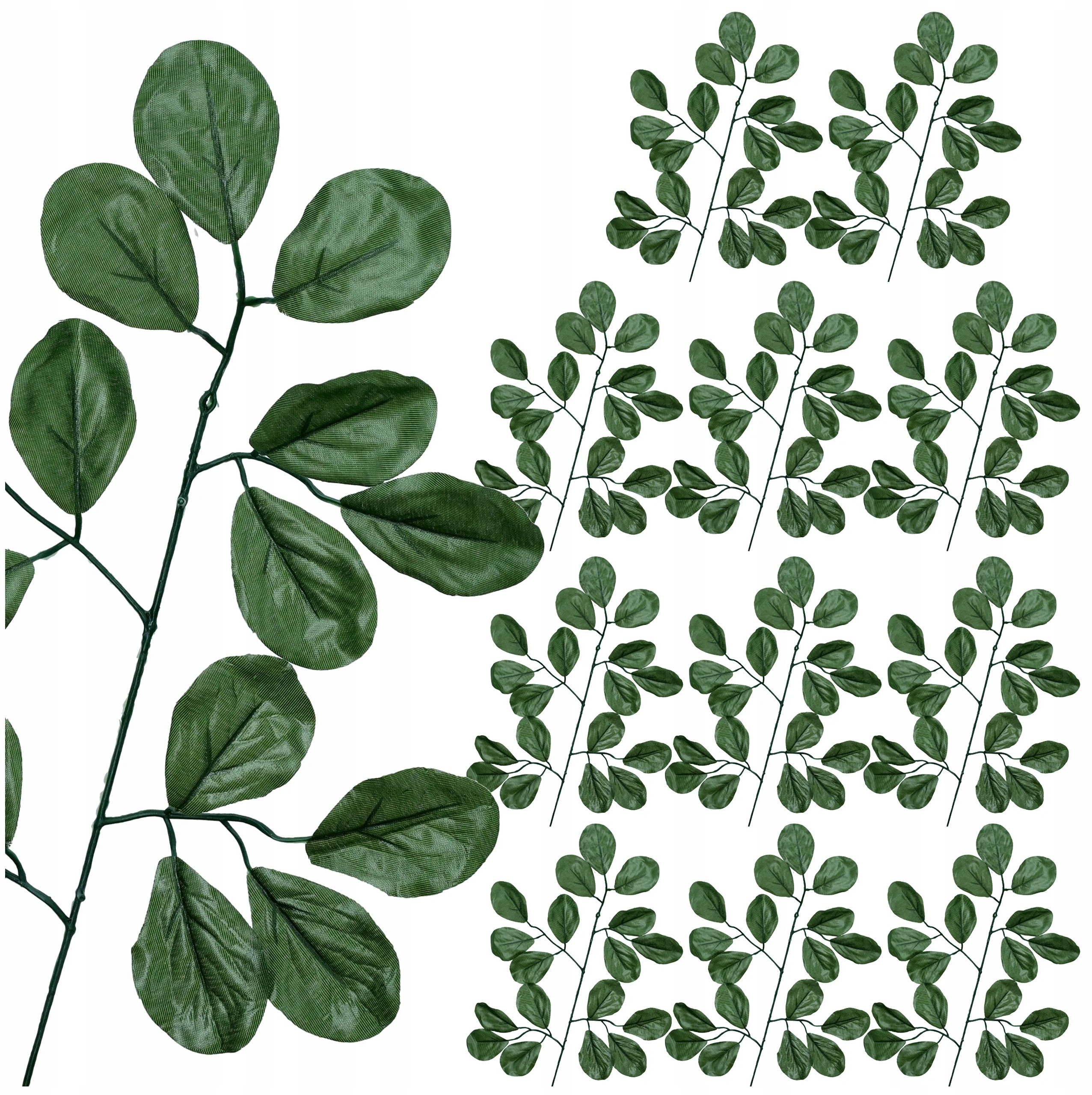 KWIATY sztuczne LIŚCIE dębu – Idealne do dekoracji i kompozycji