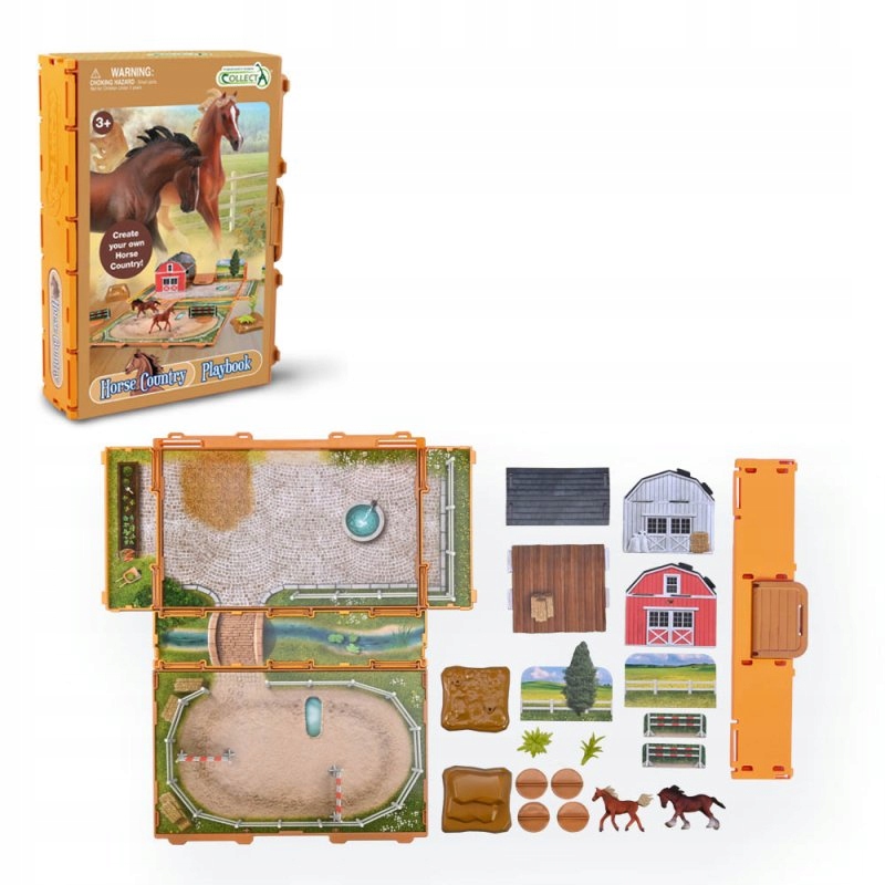 CollectA A1217 - Świat koni Playbook – Odkryj fascynujący świat koni
