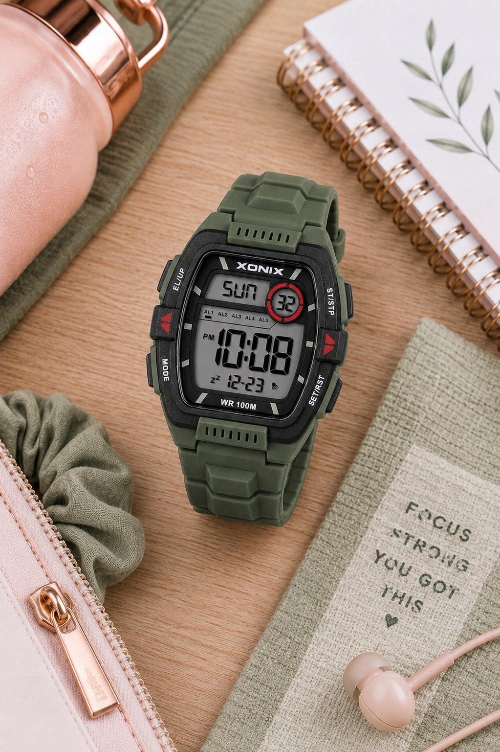 Wymiary i design – Kompaktowa koperta 43 mm dla wygody noszenia