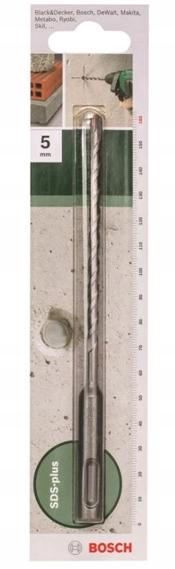 Wiertło SDS+ 5x100x160 – Idealne do betonu i cegły