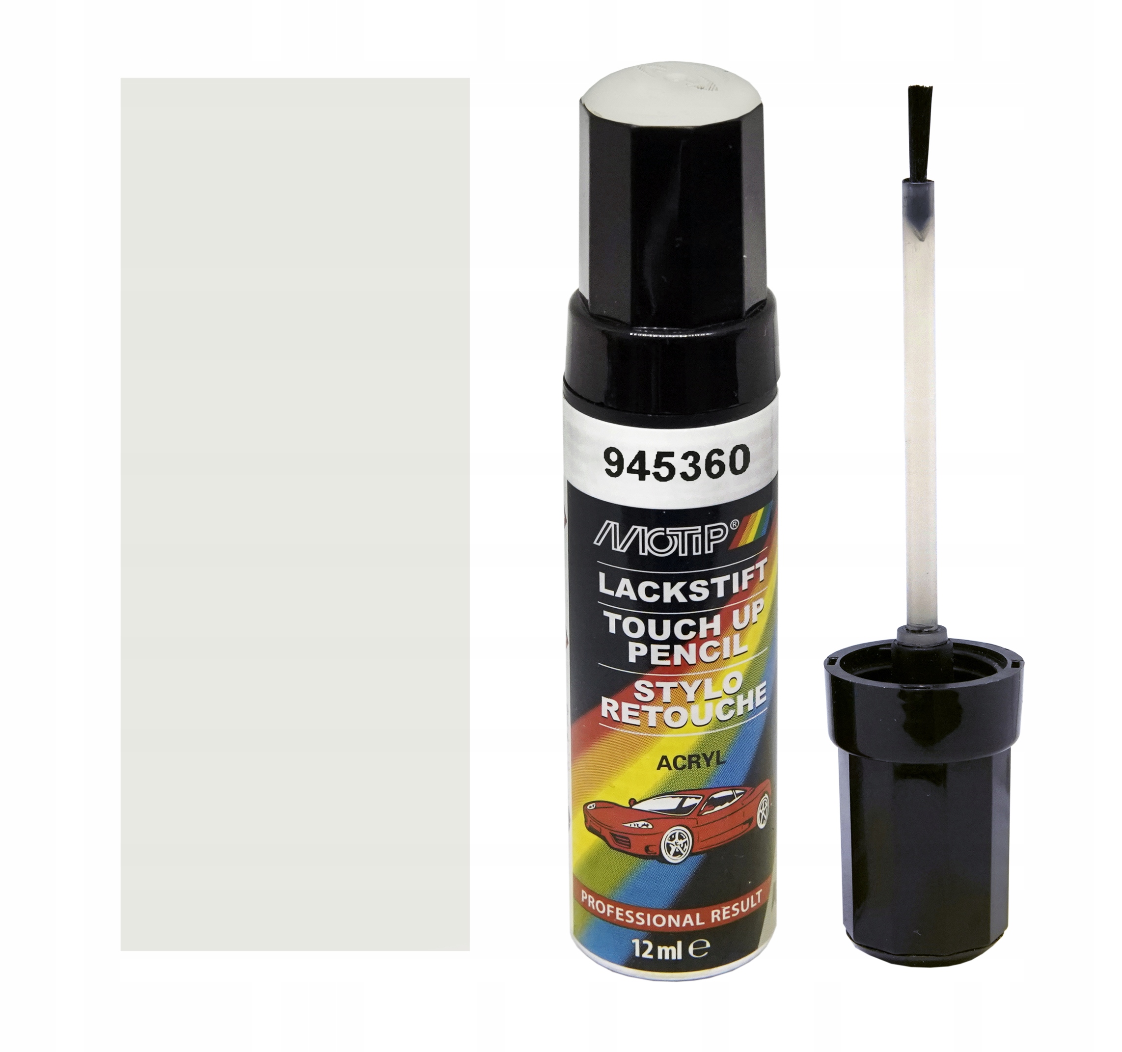 FARBA MOTIP WHITE 945360 GLOSS 12ML – Doskonały wybór do napraw i dekoracji