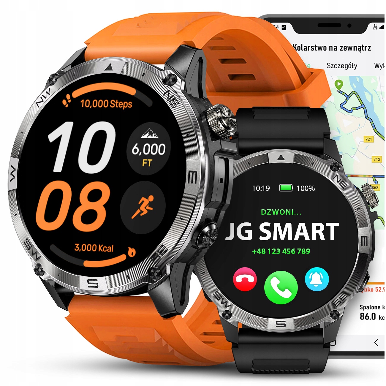 Smartwatch Męski z Polskim Menu – Twój idealny towarzysz aktywności