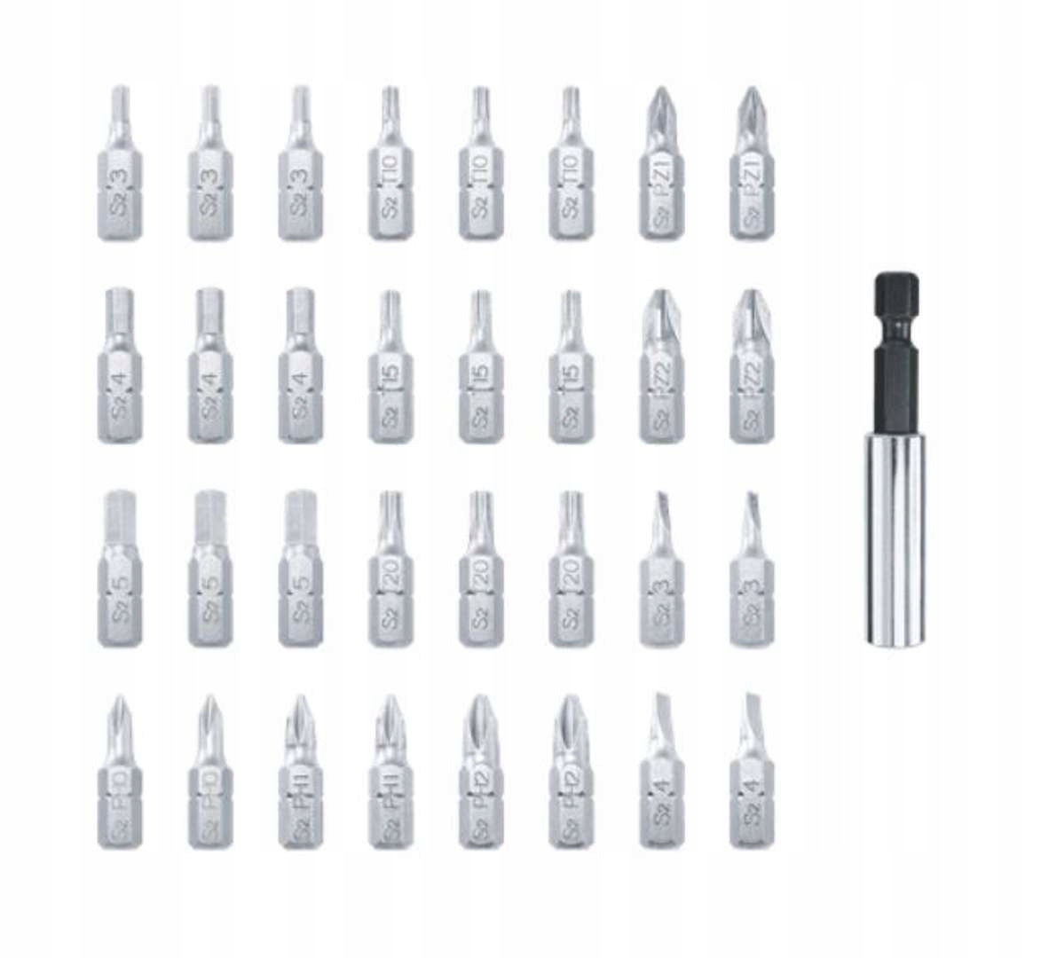 Zestaw końcówek 32 sztuki – wszechstronność w jednym