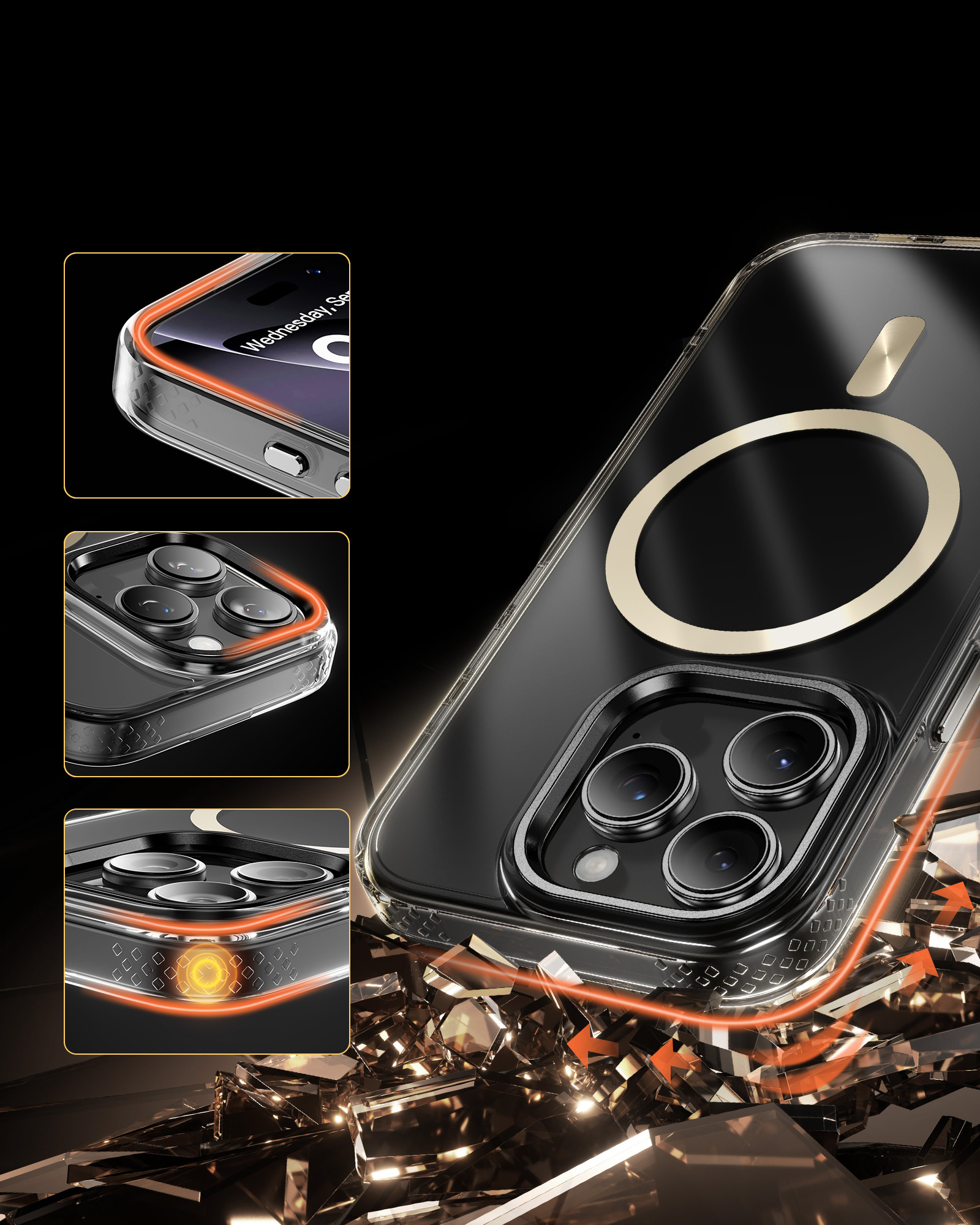 Dwuwarstwowa konstrukcja – Maksymalna ochrona przed uszkodzeniami