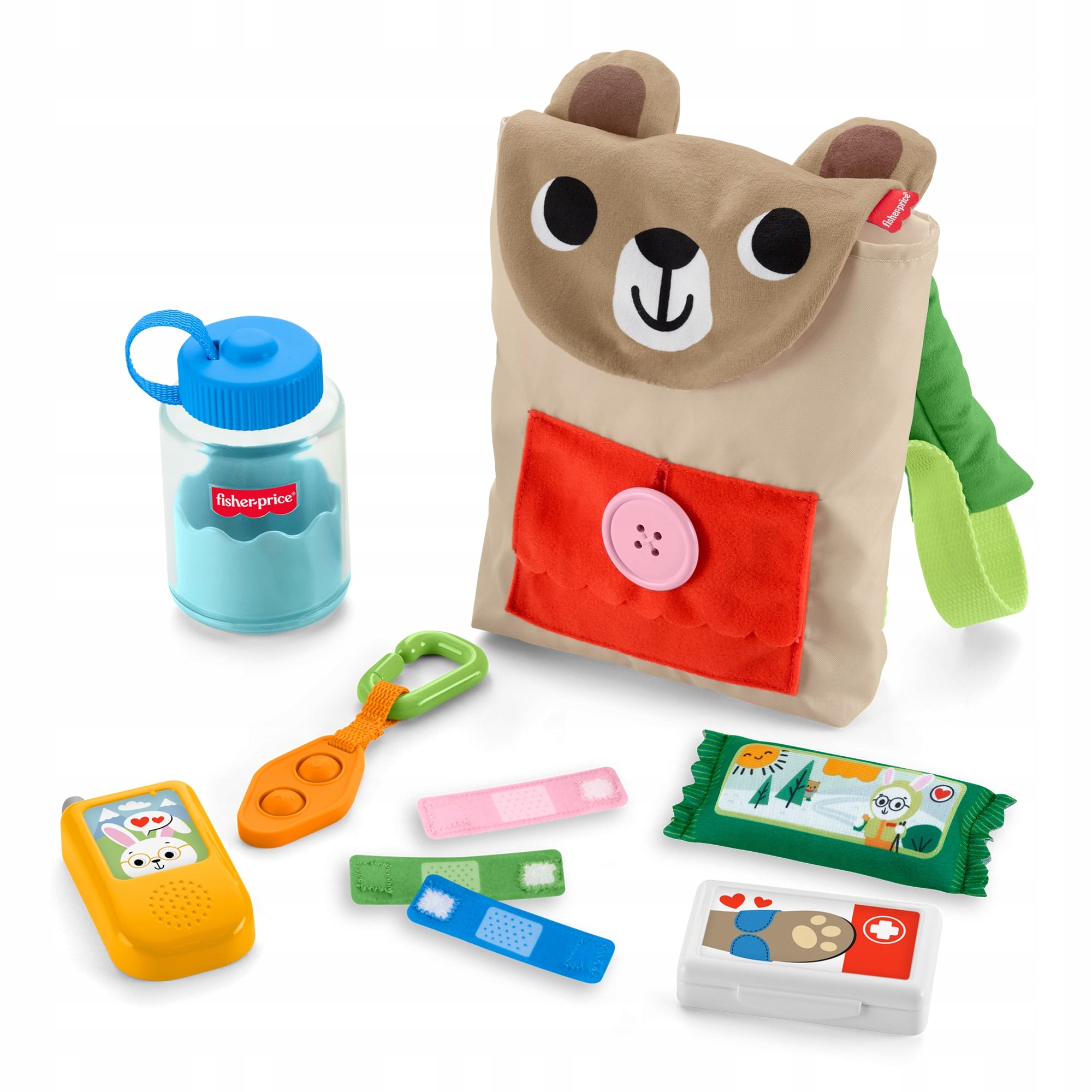 FP PLECACZEK MISIACZEK Leśni Przyjaciele JLB86 – Zestaw do zabawy dla małych odkrywców