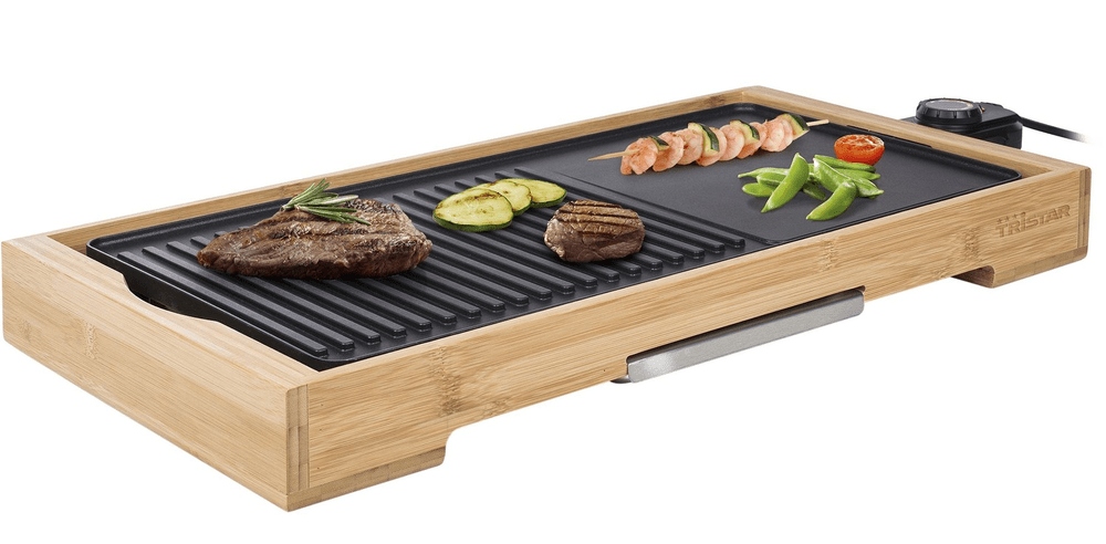 Grill elektryczny Tristar Bamboo Grill XL TG2514B – Idealny do grillowania w domu