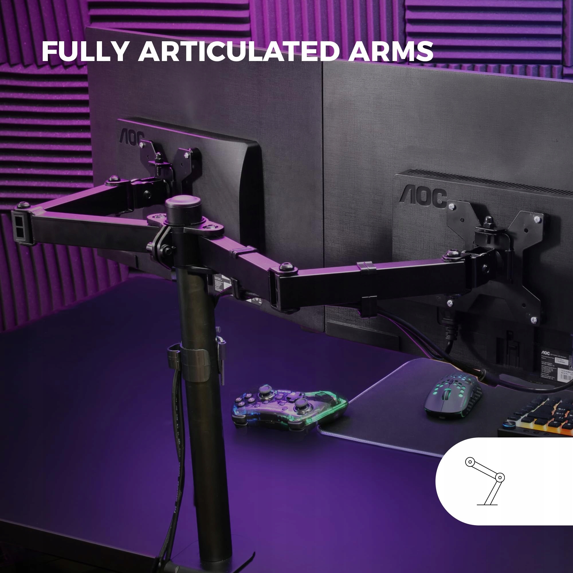 Ergonomiczne ustawienie monitorów