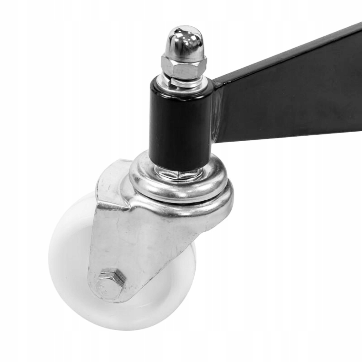 Mobilność dzięki czterem samonastawnym kołom