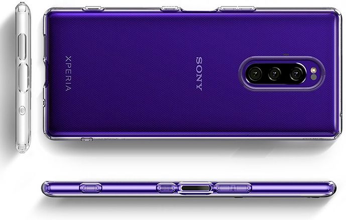 etui spigen case liquid crystal Sony xperia 1