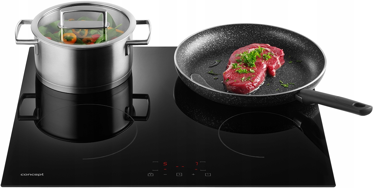 Cztery strefy gotowania – Wszechstronność w kuchni