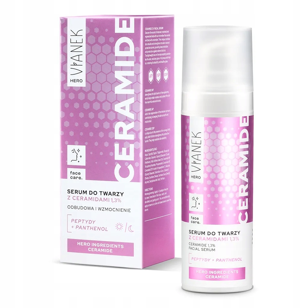 VIANEK HERO Serum do twarzy z ceramidami – Intensywna pielęgnacja dla Twojej skóry