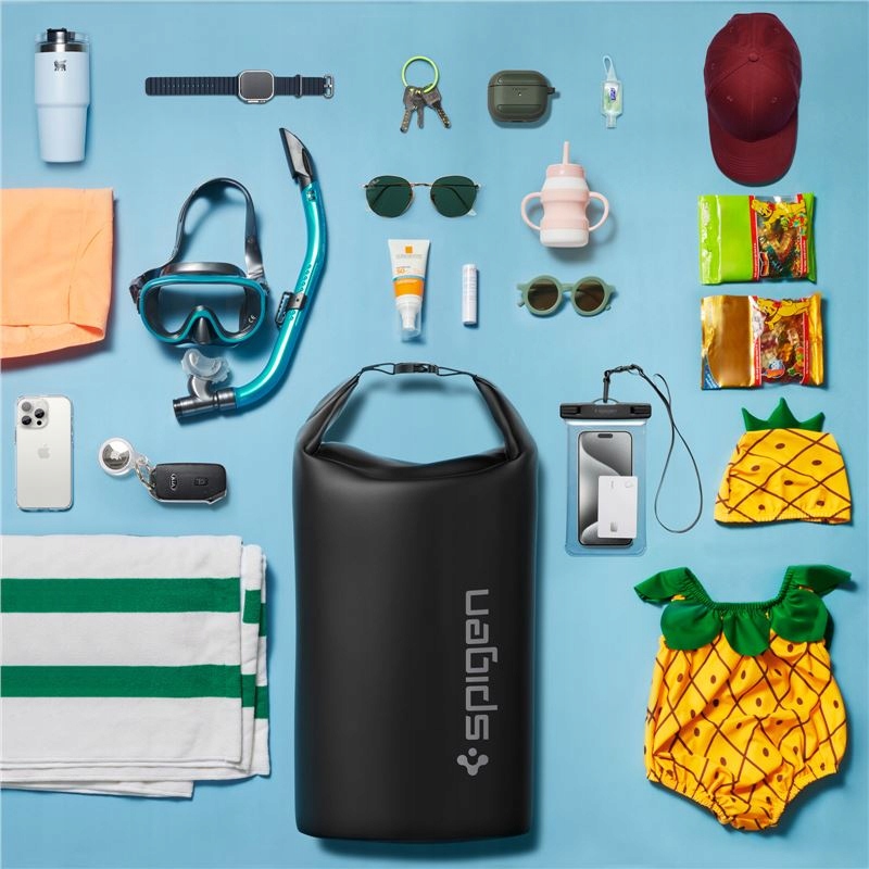 Pojemność 30L – Idealna na basen, wakacje nad wodą i wędrówki