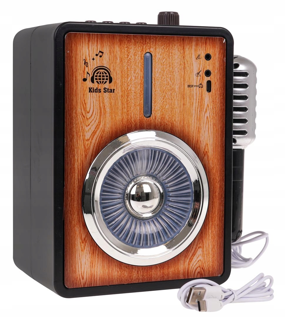 PowerLocus Wzmacniacz z Funkcją Bluetooth + Mikrofon – Muzyczna zabawa dla dzieci