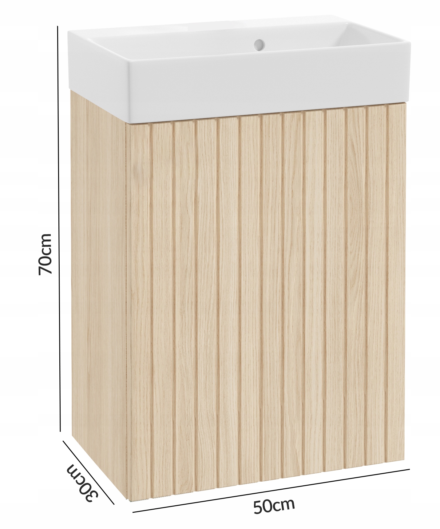 Stylowy design w kolorze dąb Vicenza