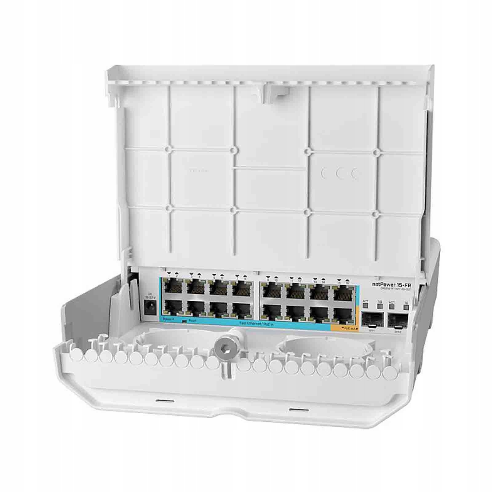 MikroTik netPower 15FR – Wydajny przełącznik Ethernet dla profesjonalnych sieci