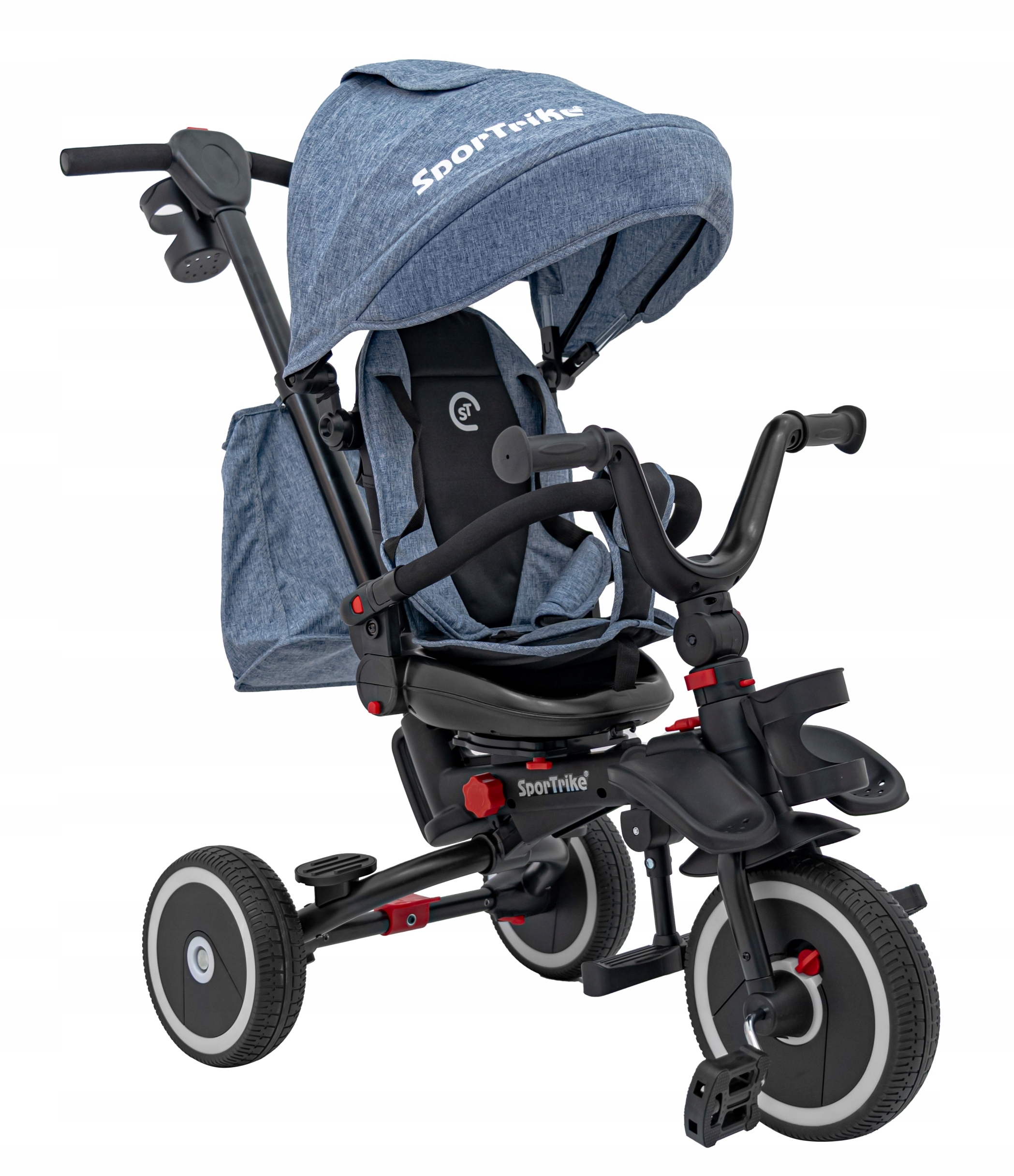 Rowerek Trzykołowy RIDER Niebieski SPORTRIKE – Idealny wybór dla Twojego malucha