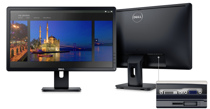 Monitor Dell 22 | E2214H — wspaniała ostrość obrazu Monitor Dell 22 | E2214H — wspaniała ostrość obrazu