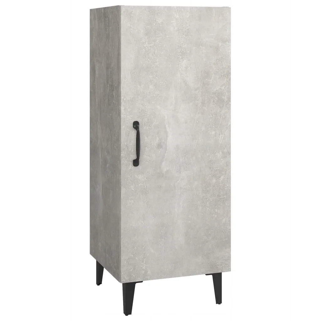Szafka szarość betonu 34,5x34x90 cm – Idealny wybór do Twojego wnętrza