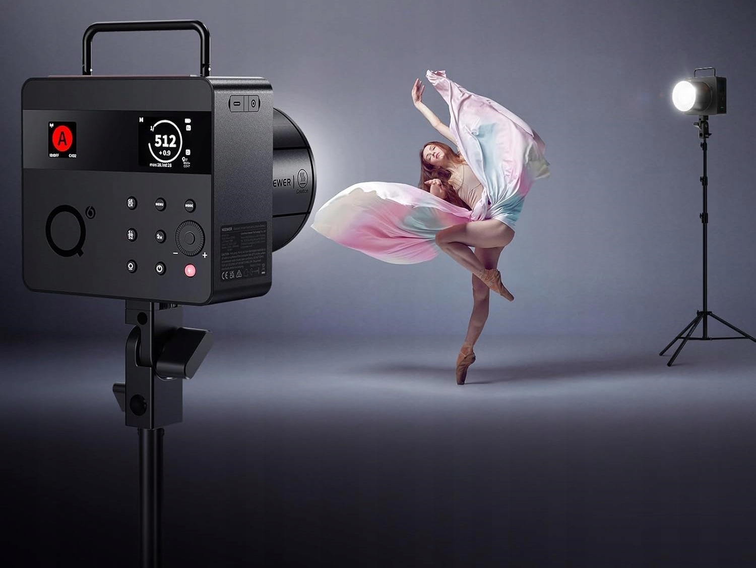 NEEWER Q6 600W Lampa Błyskowa Plenerowa TTL HSS – Profesjonalne oświetlenie dla fotografów