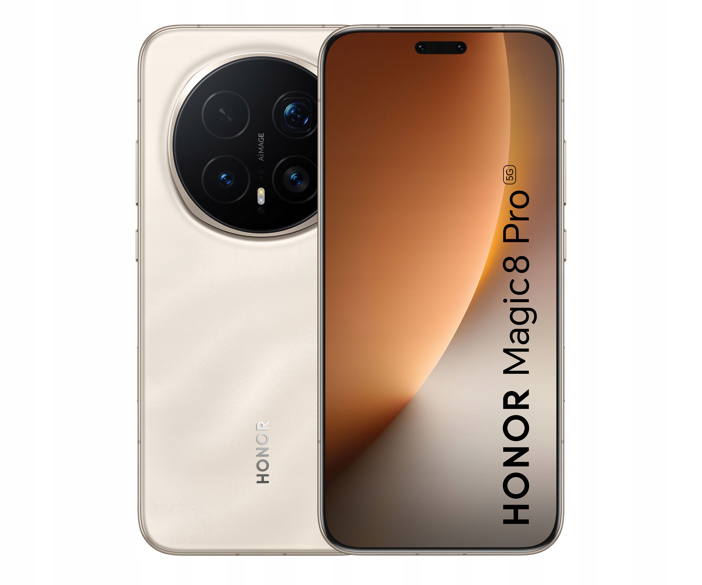 Smartfon Honor Magic 8 Pro 12 GB / 512 GB 5G – Złoty styl i nowoczesna technologia