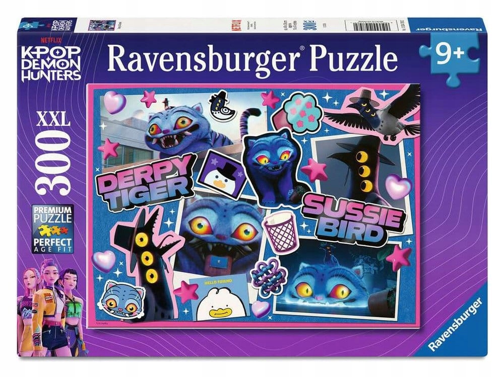 Puzzle Ravensburger K-Pop Demon Hunters: Derpy & Sussie – Radość i rozwój w jednym