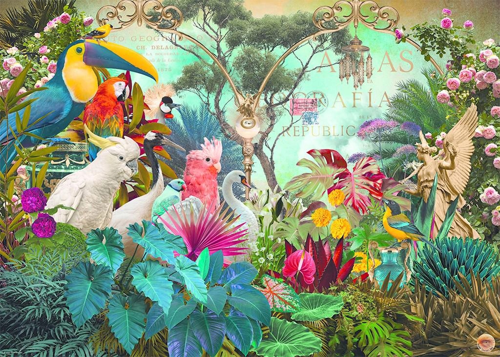 Puzzle 1000 elementów – Fantastyczna Fauna- Birdiversity Heye – Odkryj świat zwierząt